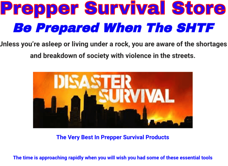 Prepper Survival Store